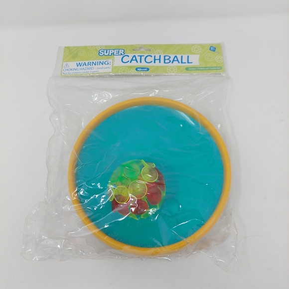 Super Catch Ball 3 Piece Paddle Backyard Game Toss Throw Outdoor Sports Summer - Picture 6 of 6